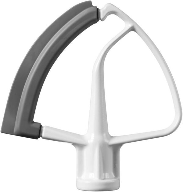 KitchenAid KFE5T Tilt-Head Flex Edge Beater, White