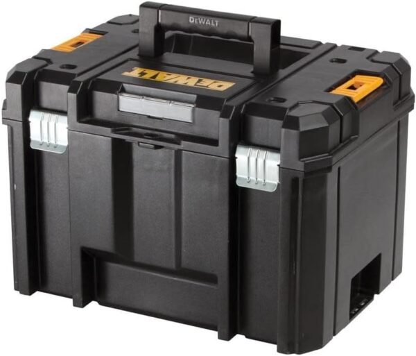 51x4pGibL._AC_SL1000_.jpg TSTAK Tool Box, Extra Large Design, Removable Tray for Easy Access to Tools, Water and Debris Resistant (DWST17806)
