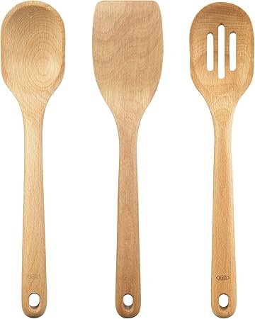 81HpuyklmQL._AC_SY450_.jpg OXO Good Grips 3- Piece Wooden Utensil Set