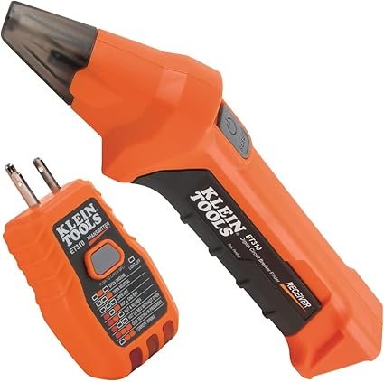 61pw8oA02AL._AC_SX425_.jpg Klein Tools ET310 AC Circuit Breaker Finder, Electric Tester and Voltage Tester with Integrated GFCI Outlet Tester